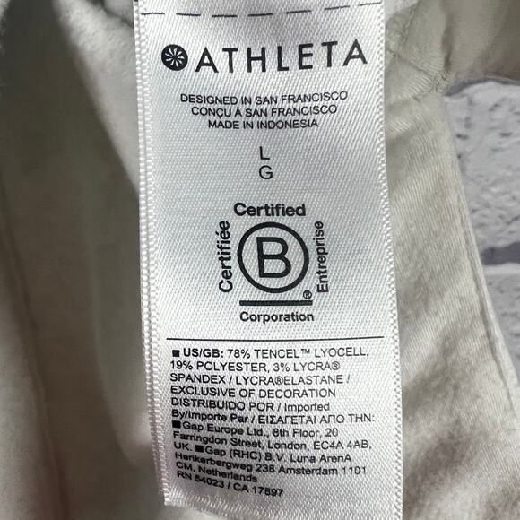 Athleta Womens L Athleisure Sustainable Coaster Luxe Recover Pullover Sweatshirt - Picture 10 of 14